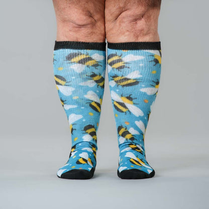 Bee Happy EasyStretch™ Socks
