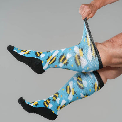Bee Happy EasyStretch™ Socks