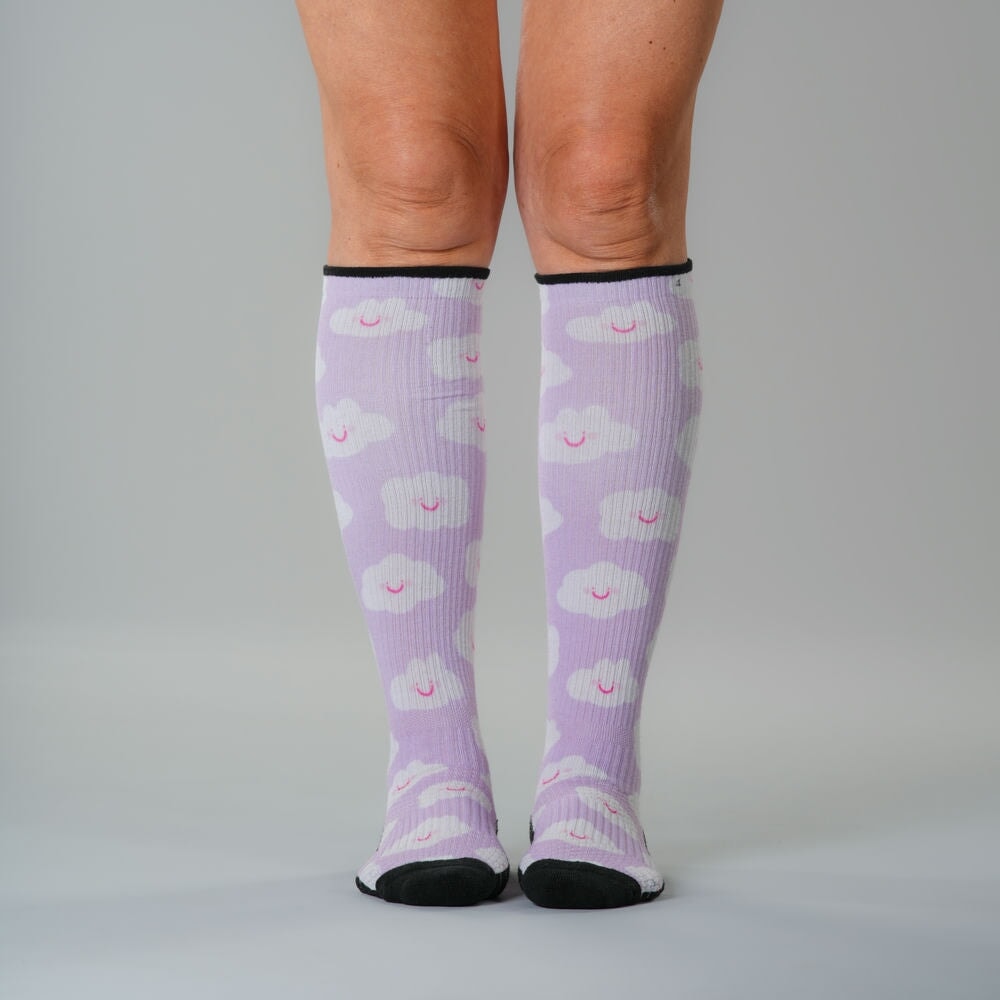 Happy Vibes Compression Socks 5-Pack Bundle