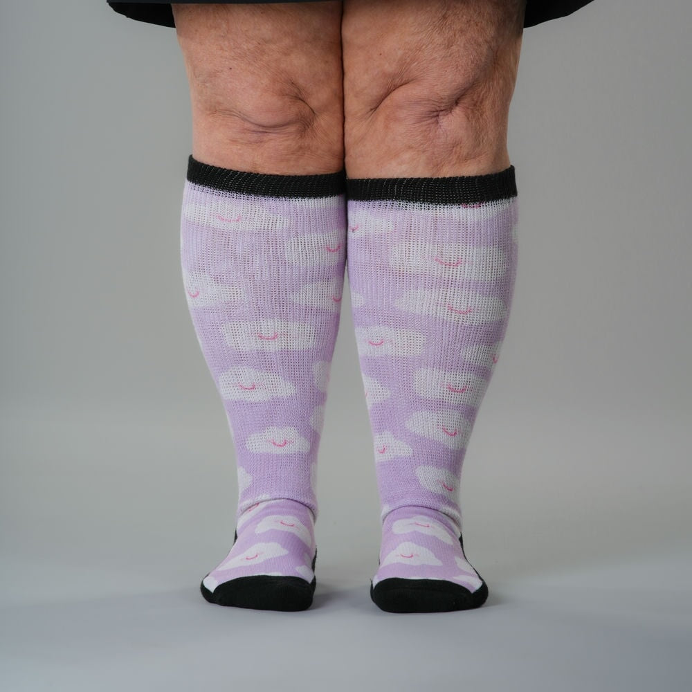 Happy Clouds EasyStretch™ Socks