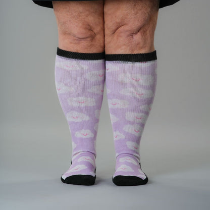Happy Clouds EasyStretch™ Socks