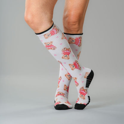 Teddy Bears Compression Socks 5-Pack Bundle