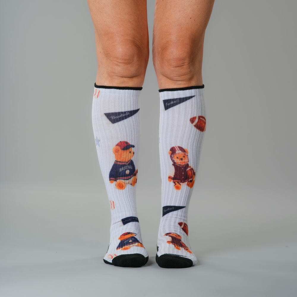 Teddy Bears Compression Socks 5-Pack Bundle