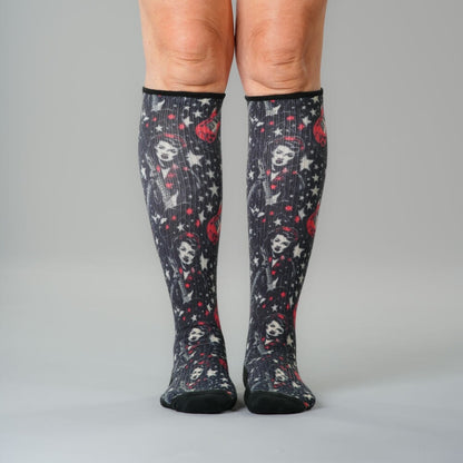 Retro Rocker Compression Socks 5-Pack Bundle
