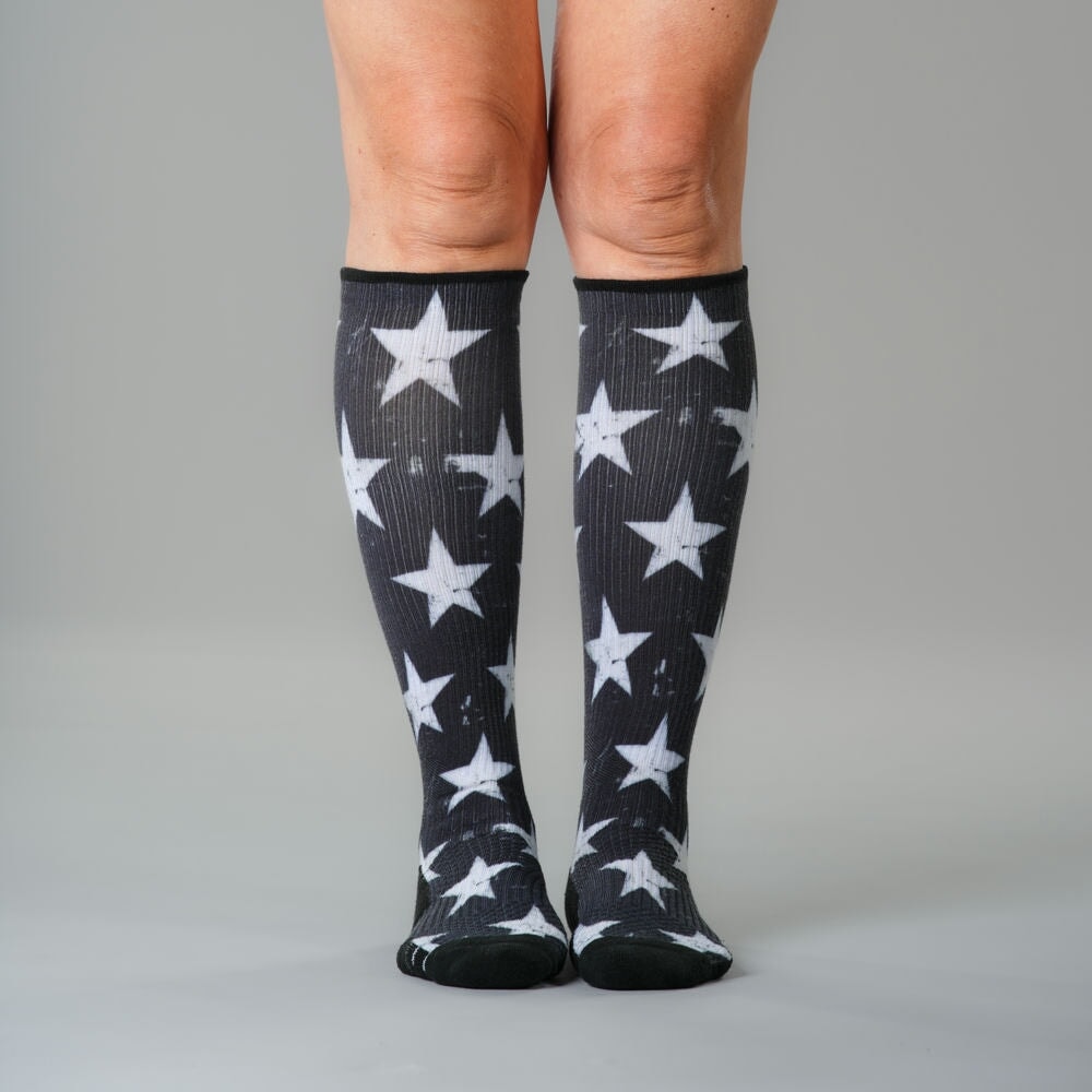 Retro Rocker Compression Socks 5-Pack Bundle