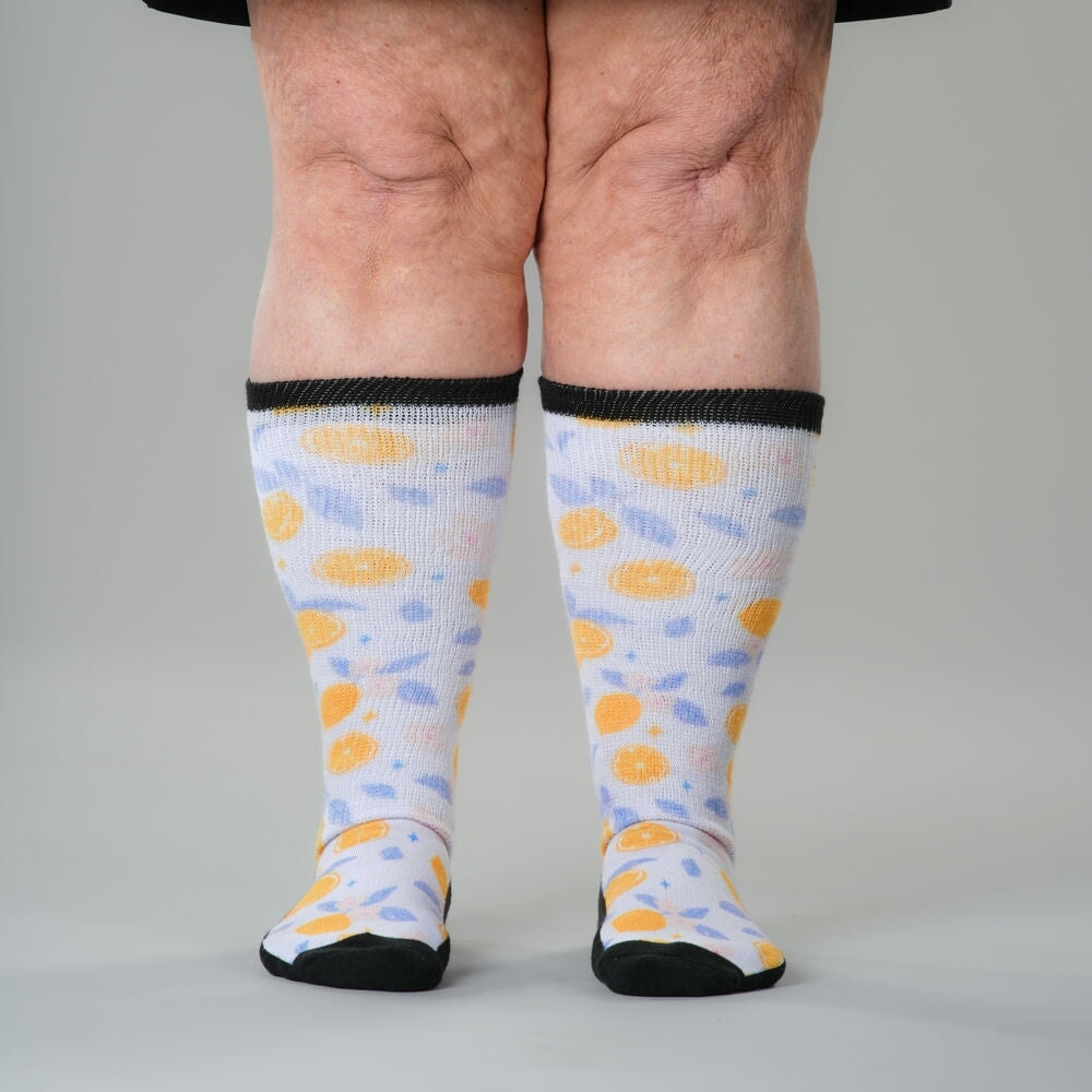 Lavender Lemon EasyStretch™ Socks