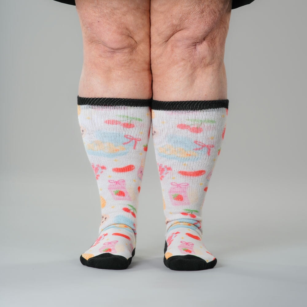 Summer Picnic EasyStretch™ Socks 5-Pack Bundle