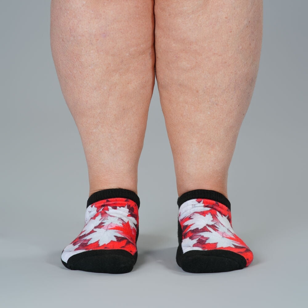 Maple Leaves Ankle Socks