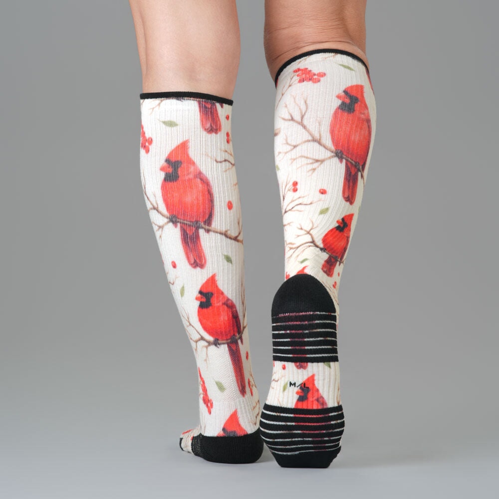 Cardinals Compression Socks