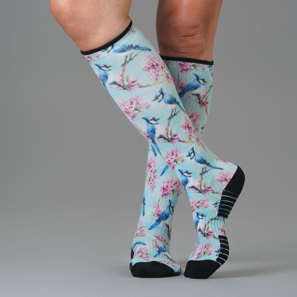 Blue Jays Compression Socks
