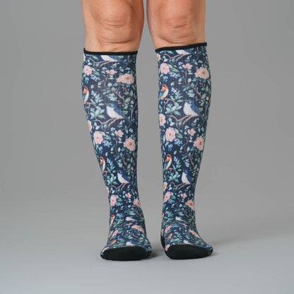 Backyard Birds Compression Socks 5-Pack Bundle