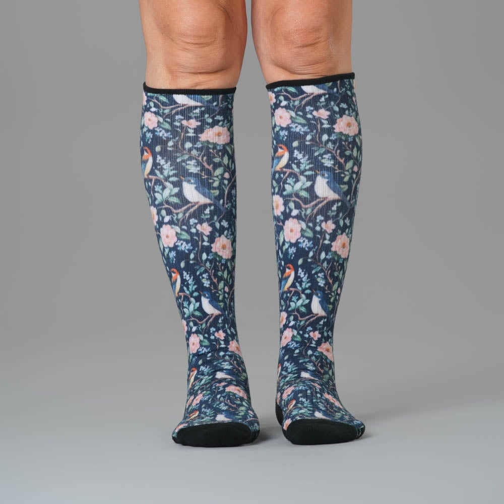 Garden Song Compression Socks