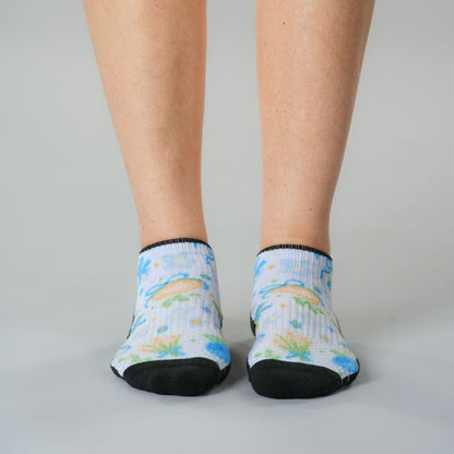 Summer Picnic Ankle Compression Socks 5-Pack Bundle