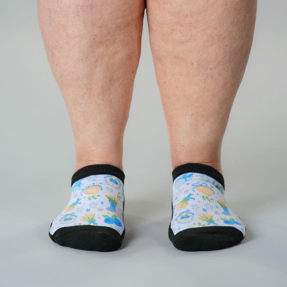 Summer Picnic Ankle Socks 5-Pack Bundle