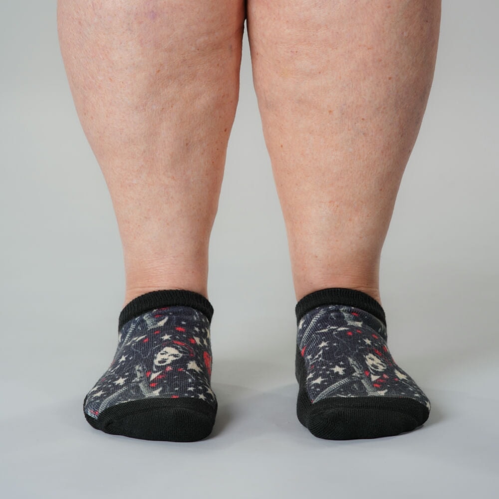 Retro Rocker Ankle Socks 5-Pack Bundle