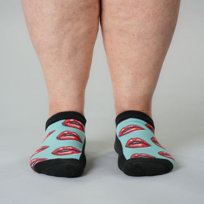 Vintage Kiss Ankle Socks