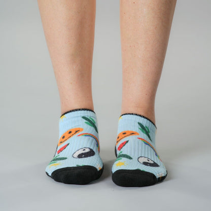 Peace Ankle Compression Socks