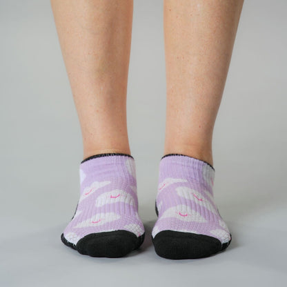 Happy Vibes Ankle Compression Socks 5-Pack Bundle