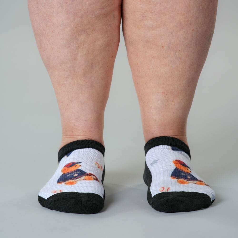 Teddy Bears Ankle Socks 5-Pack Bundle