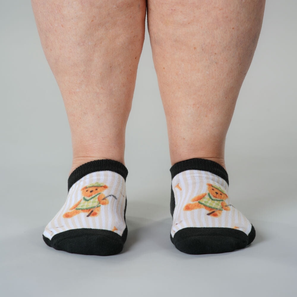 Teddy Bears Ankle Socks 5-Pack Bundle