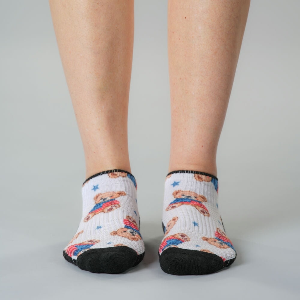 Teddy Bears Ankle Compression Socks 5-Pack Bundle