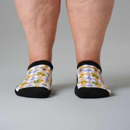 Lavender Lemon Ankle Socks
