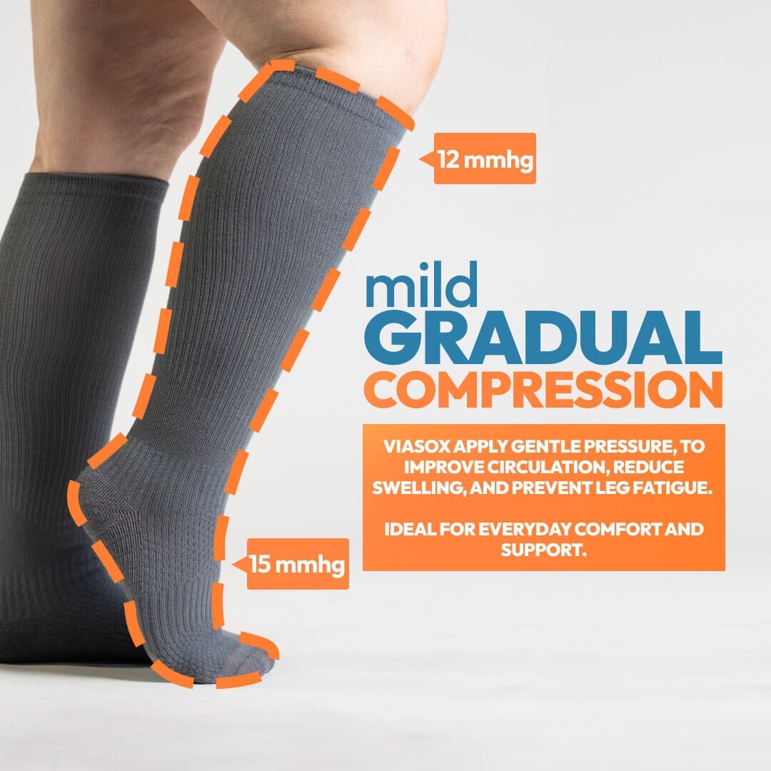 Basics Compression Socks Bundle 12-Pack