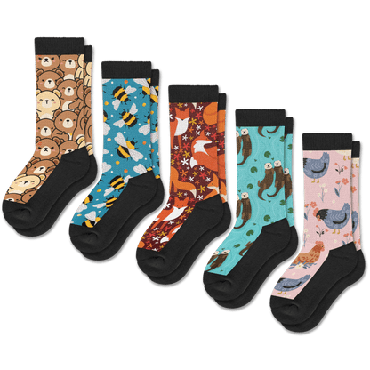 Fan Favorites Relaunch EasyStretch™ Socks 5-Pack Bundle