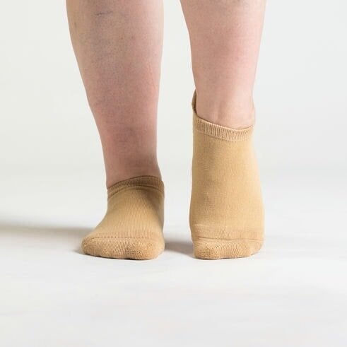 Tan Ankle Socks Bundle 3-Pack