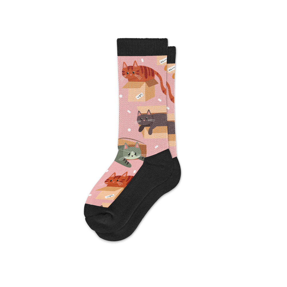 Cats in Boxes EasyStretch™ Socks