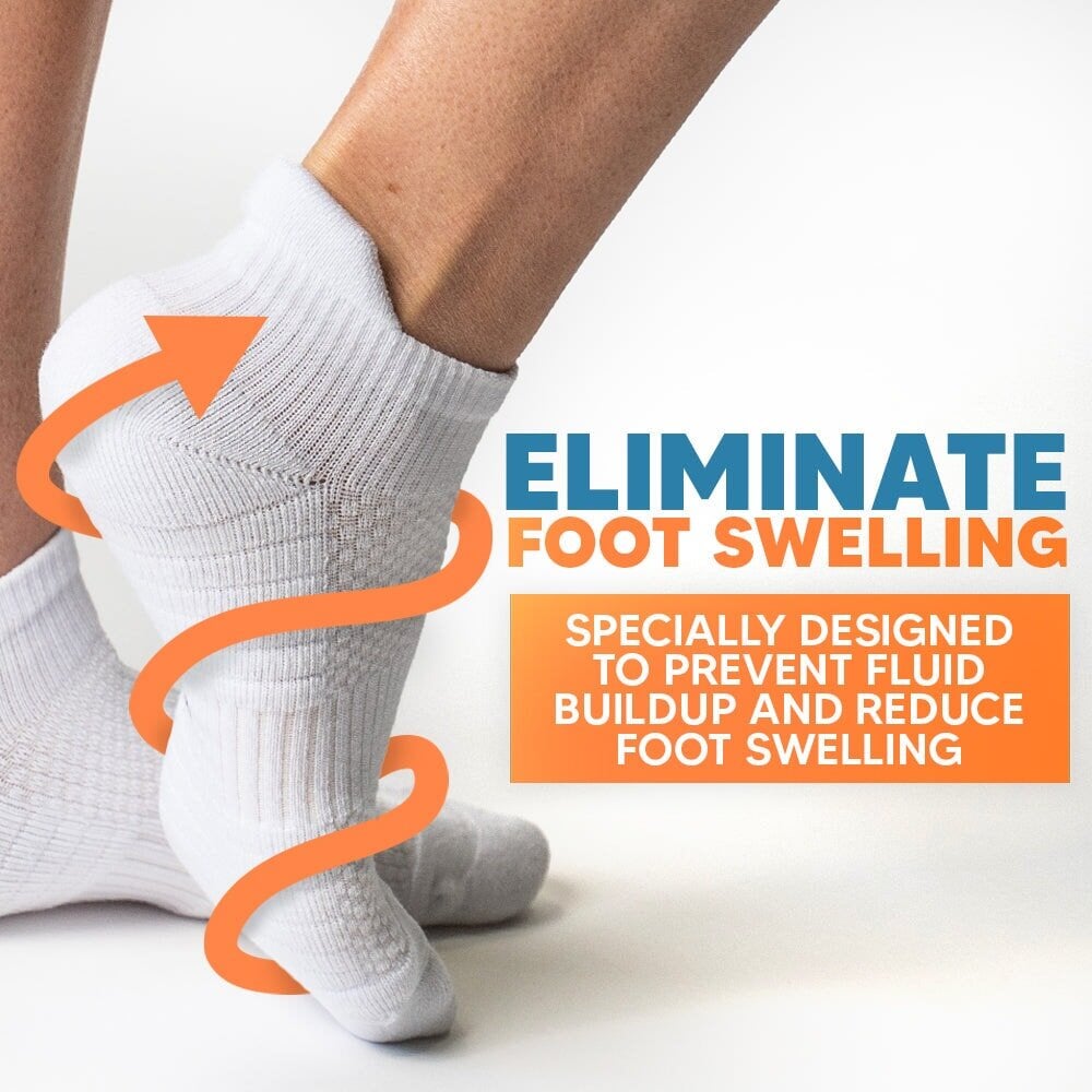 Basics Ankle Compression Socks Bundle 12-Pack