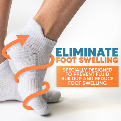 Basics Ankle Compression Socks Bundle 12-Pack