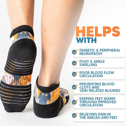 Basics Ankle Compression Socks Bundle 12-Pack
