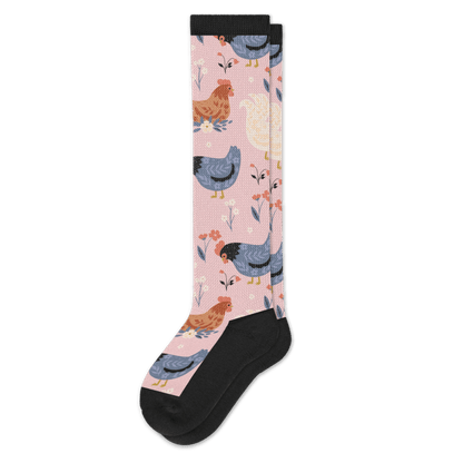 What The Cluck EasyStretch™ Socks